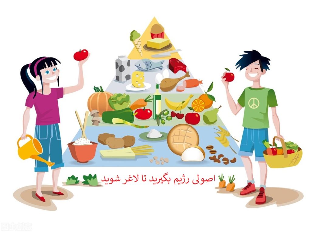 رژیم لاغری اصولی