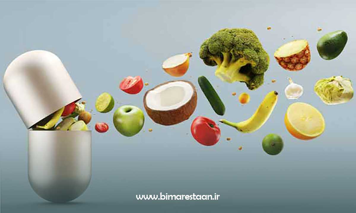 مکمل ها مانند ویتامین B12، آهن و کلسیم